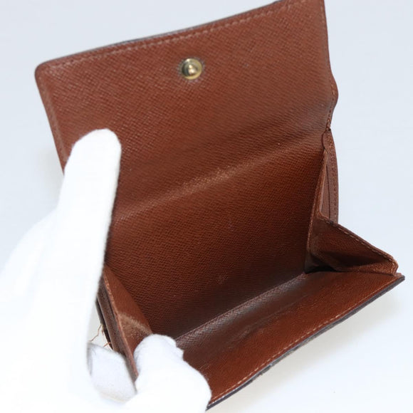 LOUIS VUITTON Monogram Epi Wallet 3 Set Blue LV Auth BA12004