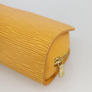 LOUIS VUITTON Epi Dauphine PM Pouch Yellow M48449 LV Auth BA12005-15