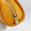 LOUIS VUITTON Epi Dauphine PM Pouch Yellow M48449 LV Auth BA12005-8