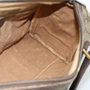 GUCCI GG Supreme Web Sherry Line Bag PVC Beige Gold 98 02 006 Auth BA12009-17