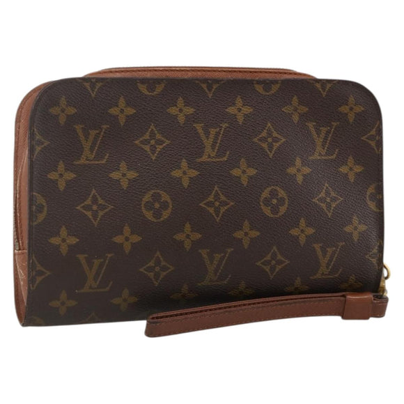 LOUIS VUITTON Monogram Orsay Clutch Bag M51790 LV Auth BA12012