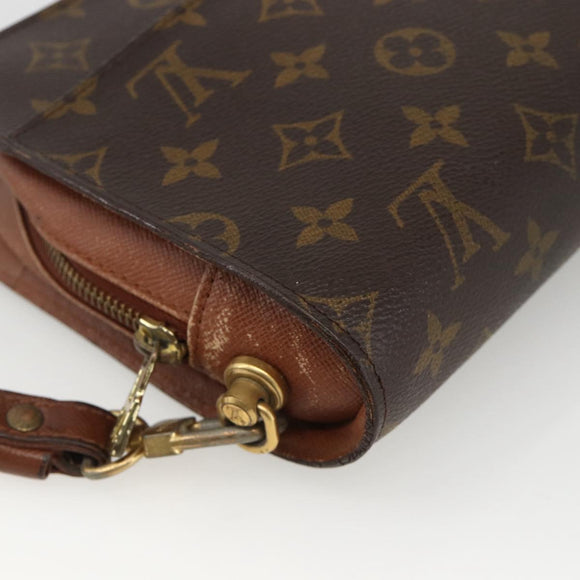 LOUIS VUITTON Monogram Orsay Clutch Bag M51790 LV Auth BA12012
