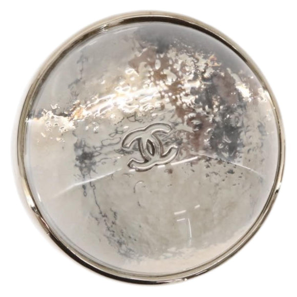 CHANEL COCO Mark Magnifier metal Clear CC Auth BA12017M