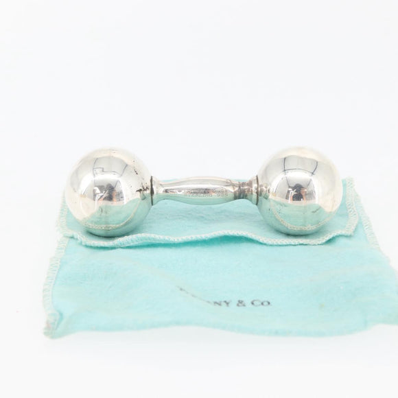 TIFFANY&Co. Baby Rattle Ag925 Silver Auth BA12018