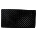 Jimmy Choo Chain Shoulder Bag Velor Black Silver Auth BA12020A-3