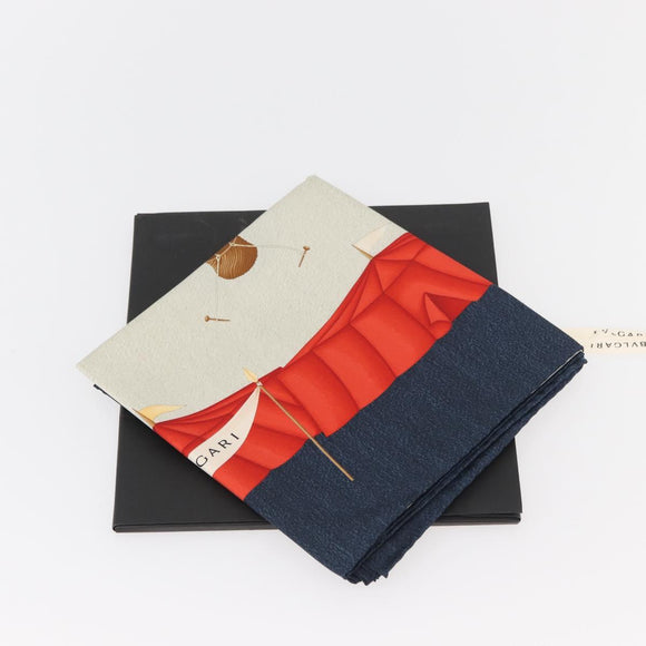 BVLGARI Scarf Silk Multicolor Auth BA12024A
