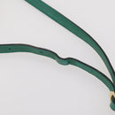 Salvatore Ferragamo Bag Patent leather 3 Set White Black Green Auth BA12027-13