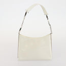 Salvatore Ferragamo Bag Patent leather 3 Set White Black Green Auth BA12027-16