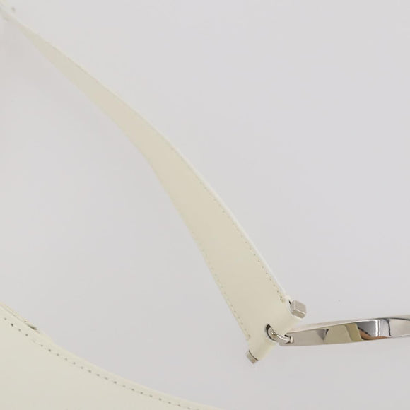 Salvatore Ferragamo Bag Patent leather 3 Set White Black Green Auth BA12027