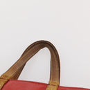 LOUIS VUITTON LV Cup Vernis Hand Bag 2 Set Gray Red LV Auth BA12028-13