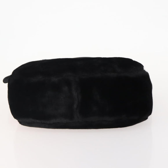 DOLCE&GABBANA MCM Burberrys Hand Bag PVC Fur 3 Set Brown Black Auth BA12029