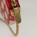 LOUIS VUITTON Vernis Dot Infinity Porte Monnaie Chapeau M91570 LV Auth BA1203-8