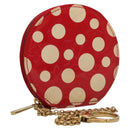 LOUIS VUITTON Vernis Dot Infinity Porte Monnaie Chapeau M91570 LV Auth BA1203-1