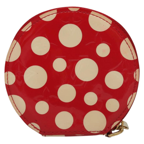 LOUIS VUITTON Vernis Dot Infinity Porte Monnaie Chapeau M91570 LV Auth BA1203