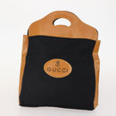 GUCCI GG Canvas Web Sherry Line Hand Bag 3 Set Beige Black Auth BA12030-3