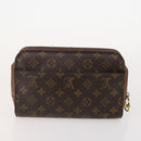 LOUIS VUITTON Monogram Taiga Clutch Bag 3 Set Epicea LV Auth BA12031-10