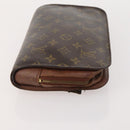 LOUIS VUITTON Monogram Taiga Clutch Bag 3 Set Epicea LV Auth BA12031-11