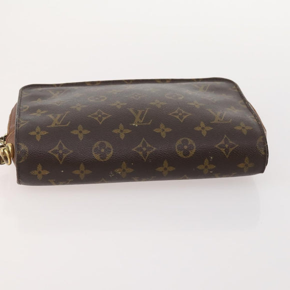 LOUIS VUITTON Monogram Taiga Clutch Bag 3 Set Epicea LV Auth BA12031