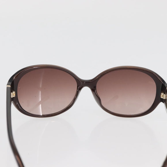 Salvatore Ferragamo Chloe Sunglasses plastic 2 Set Brown Auth BA12033