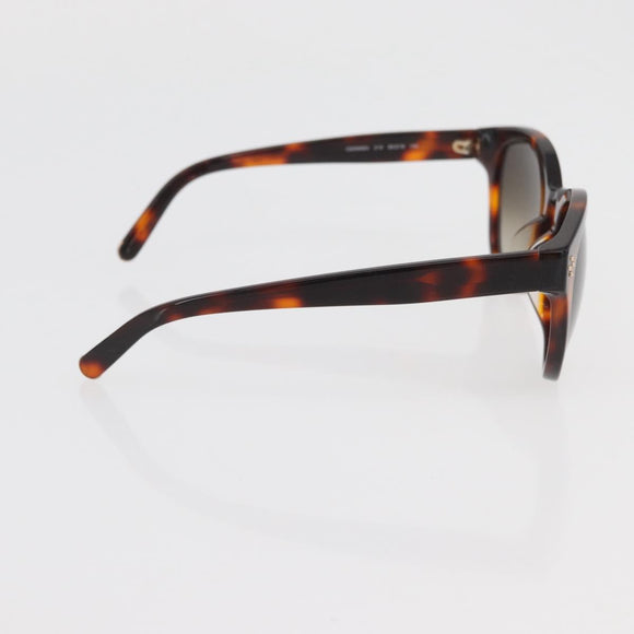 Salvatore Ferragamo Chloe Sunglasses plastic 2 Set Brown Auth BA12033