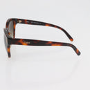 Salvatore Ferragamo Chloe Sunglasses plastic 2 Set Brown Auth BA12033-7