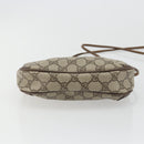 GUCCI GG Supreme Web Sherry Line Bag PVC Beige Gold 89 02 066 Auth BA12034-9