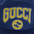 GUCCI Cap Canvas Blue 730186 Auth BA12036A-6