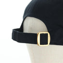 GUCCI Cap Canvas Black Auth BA12038A-9