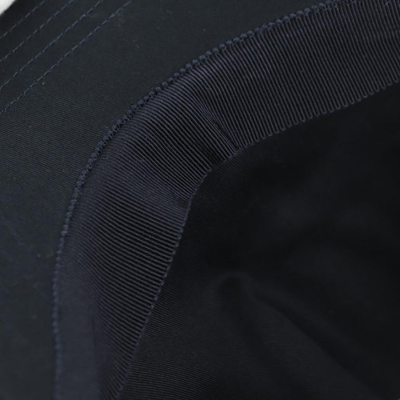 GUCCI Cap Canvas Black Auth BA12038A