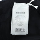 GUCCI Cap Canvas Black Auth BA12038A-17