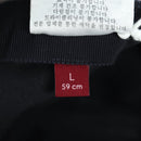 GUCCI Cap Canvas Black Auth BA12038A-19