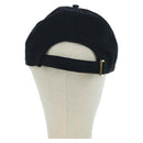 GUCCI Cap Canvas Black Auth BA12038A-2