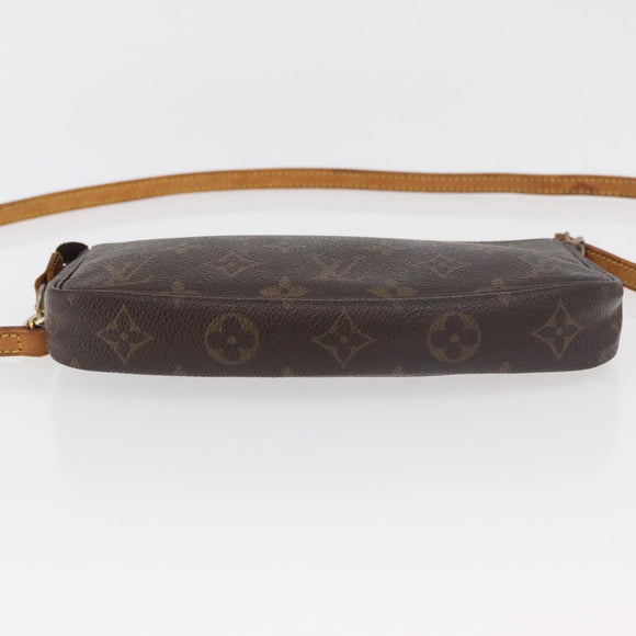 LOUIS VUITTON Monogram Pochette Accessoires Pouch M51980 LV Auth BA12039