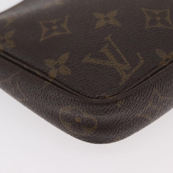 LOUIS VUITTON Monogram Pochette Accessoires Pouch M51980 LV Auth BA12039
