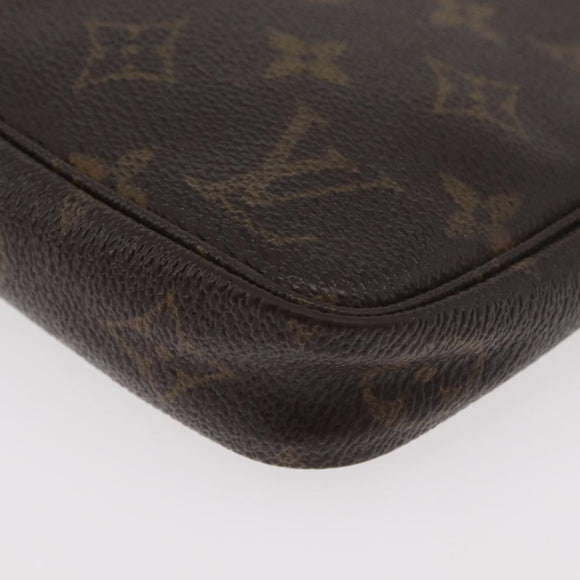 LOUIS VUITTON Monogram Pochette Accessoires Pouch M51980 LV Auth BA12039