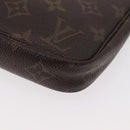 LOUIS VUITTON Monogram Pochette Accessoires Pouch M51980 LV Auth BA12039-14