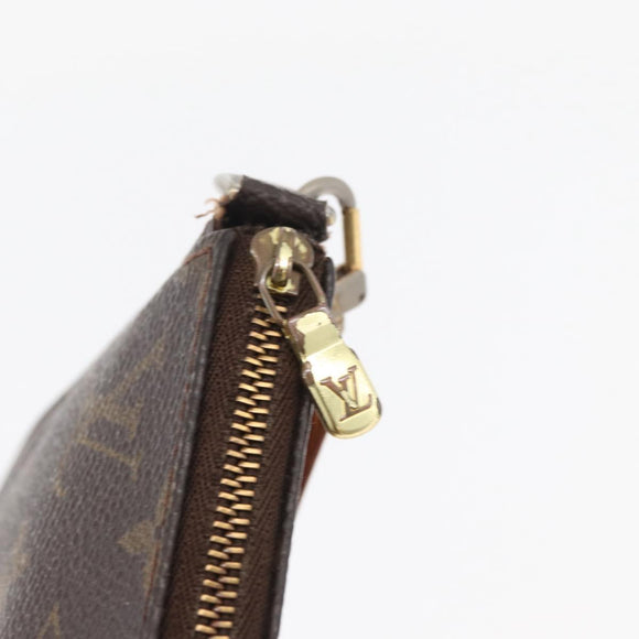 LOUIS VUITTON Monogram Pochette Accessoires Pouch M51980 LV Auth BA12039