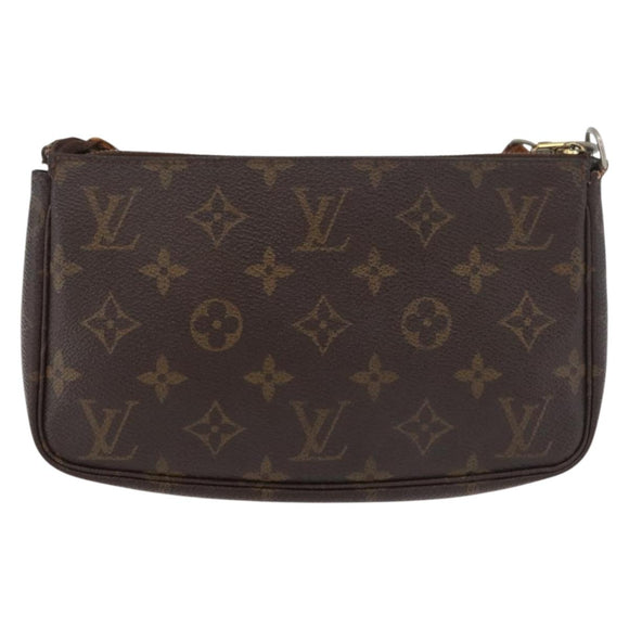 LOUIS VUITTON Monogram Pochette Accessoires Pouch M51980 LV Auth BA12039