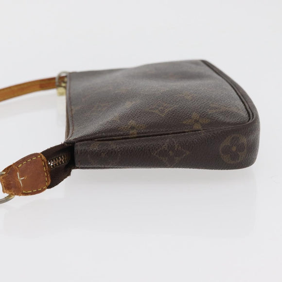 LOUIS VUITTON Monogram Pochette Accessoires Pouch M51980 LV Auth BA12039