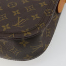 LOUIS VUITTON Monogram Saint Cloud GM Shoulder Bag M51242 LV Auth BA12040-17
