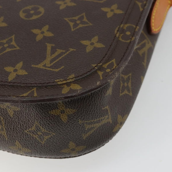 LOUIS VUITTON Monogram Saint Cloud GM Shoulder Bag M51242 LV Auth BA12040
