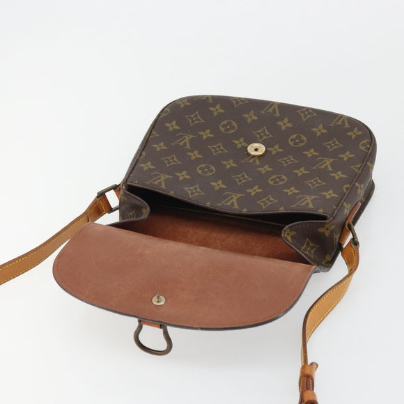LOUIS VUITTON Monogram Saint Cloud GM Shoulder Bag M51242 LV Auth BA12040