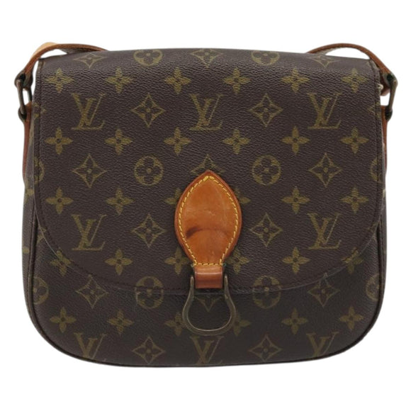LOUIS VUITTON Monogram Saint Cloud GM Shoulder Bag M51242 LV Auth BA12040