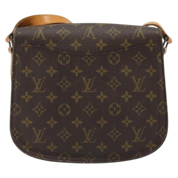 LOUIS VUITTON Monogram Saint Cloud GM Shoulder Bag M51242 LV Auth BA12040