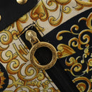 VERSACE Shoulder Bag Canvas Multicolor Gold Auth BA12046A-11
