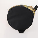 VERSACE Shoulder Bag Canvas Multicolor Gold Auth BA12046A-5