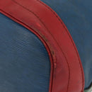 LOUIS VUITTON Epi Tricolor Noe Shoulder Bag Blue Red Green M44082 Auth BA12048-9