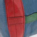 LOUIS VUITTON Epi Tricolor Noe Shoulder Bag Blue Red Green M44082 Auth BA12048-18