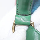 LOUIS VUITTON Epi Tricolor Noe Shoulder Bag Blue Red Green M44082 Auth BA12048-12