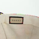 GUCCI Cap Canvas Multicolor 730186 Auth BA12052M-15